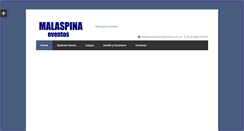 Desktop Screenshot of malaspinaeventos.com.ar